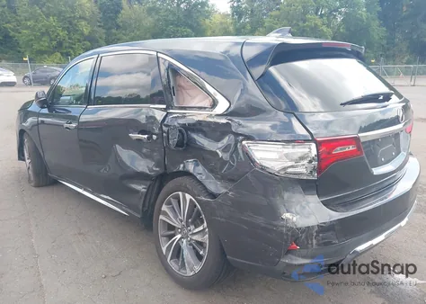 2019 Acura Mdx Tech Pkg z USA, uszkodzony, nr VIN 5J8YD4H52KL035186